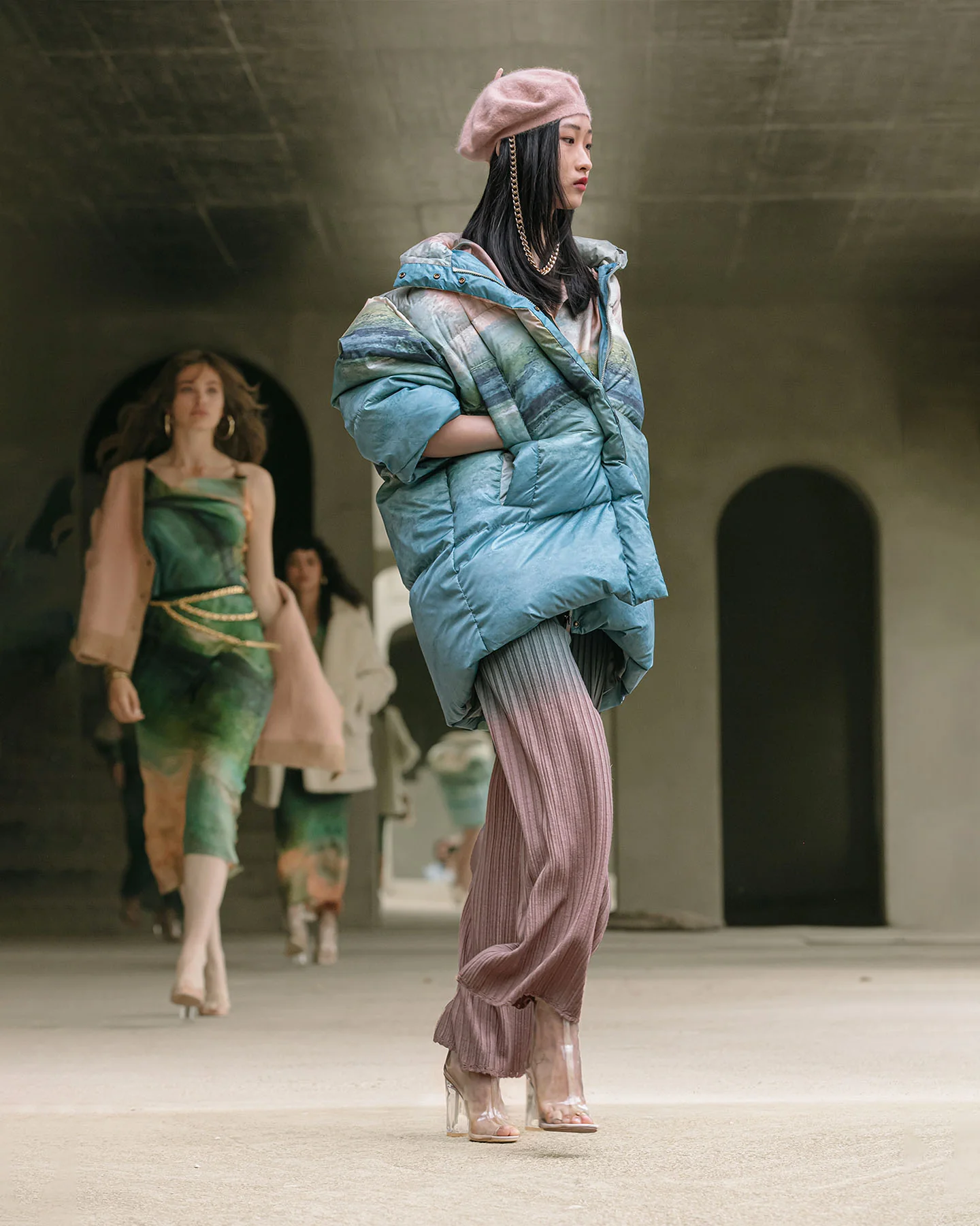 Manteau Mir - Vert – Image 3
