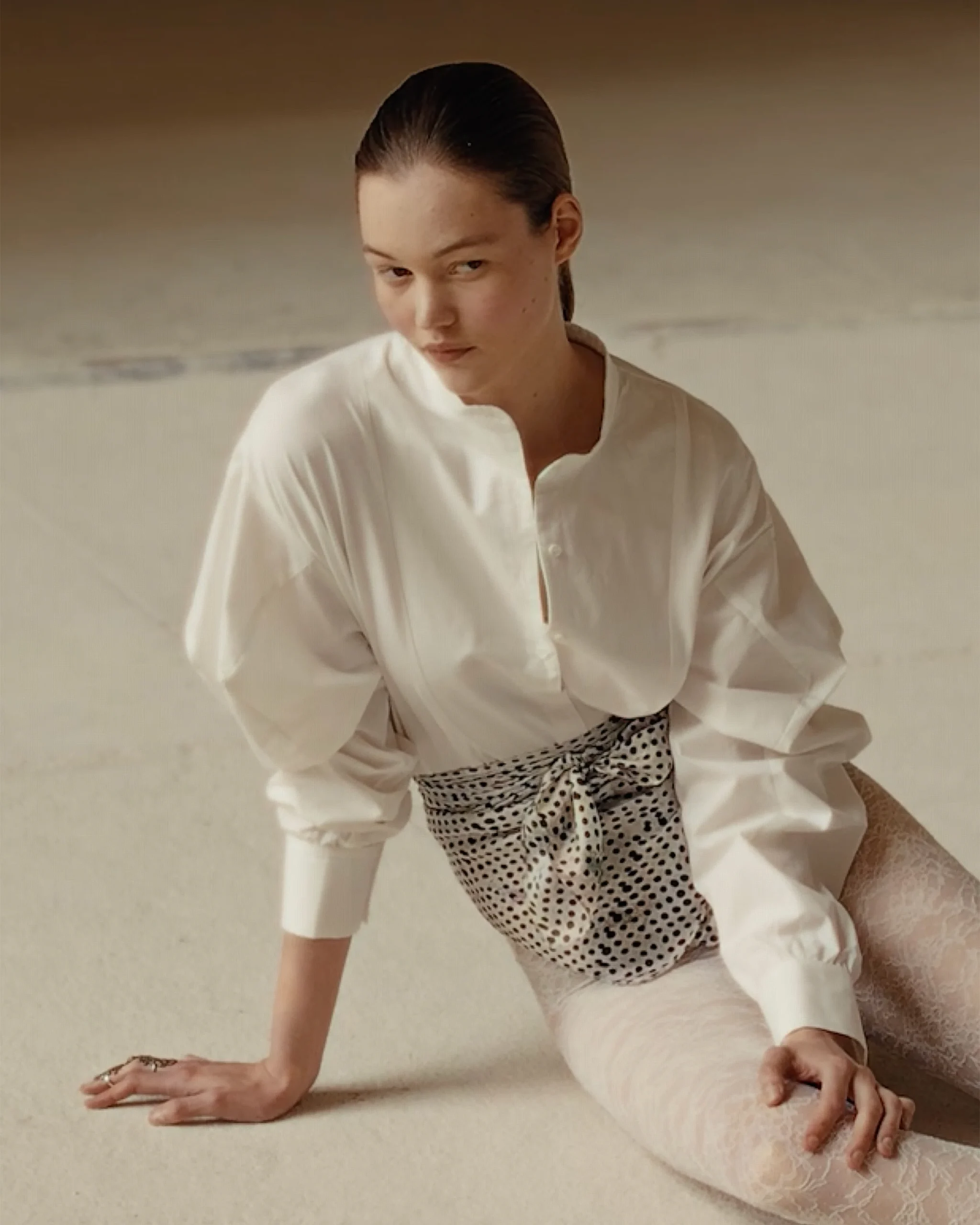 Blouse Aria - Blanc – Image 2