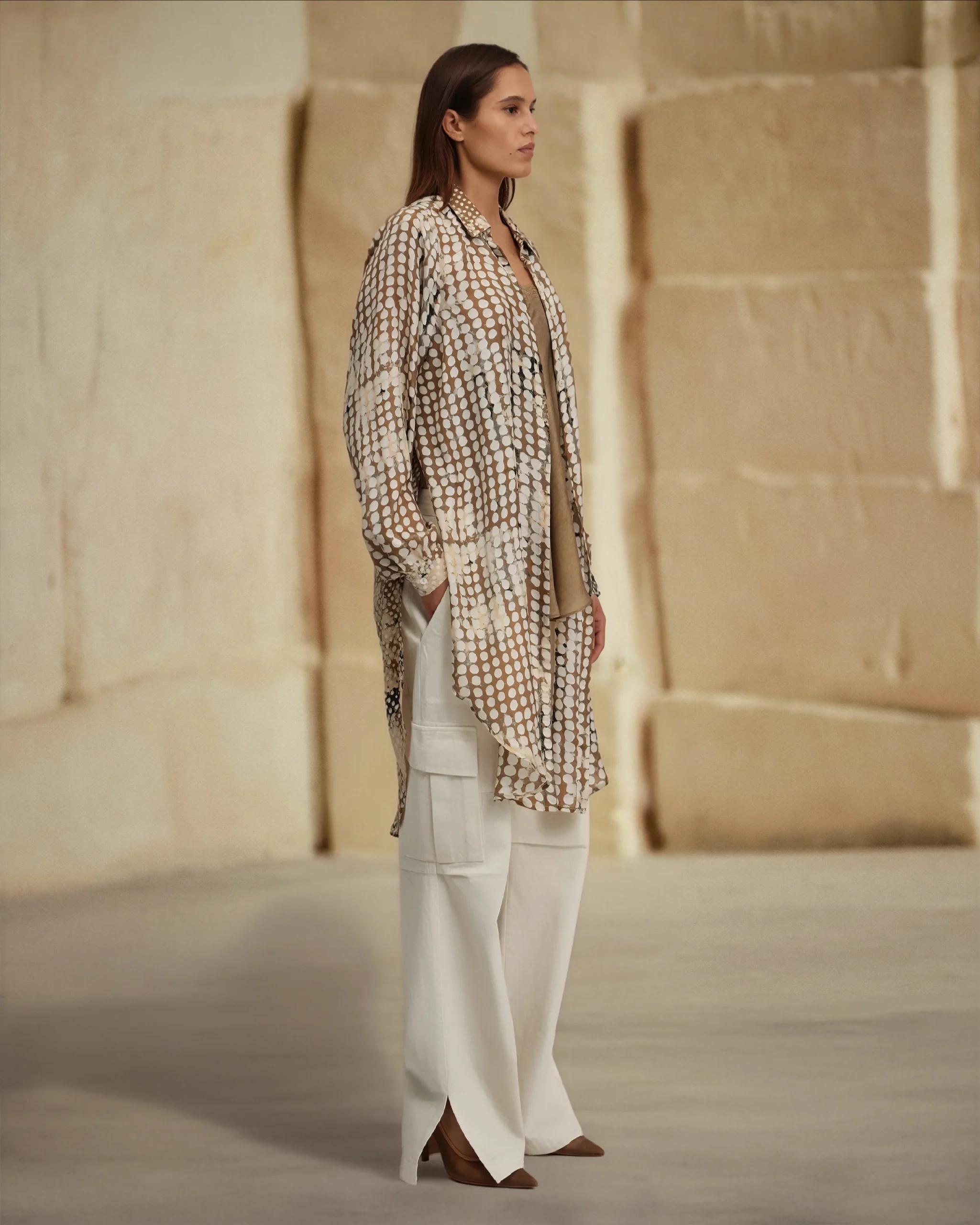 Chemise Dinya - Beige – Image 2