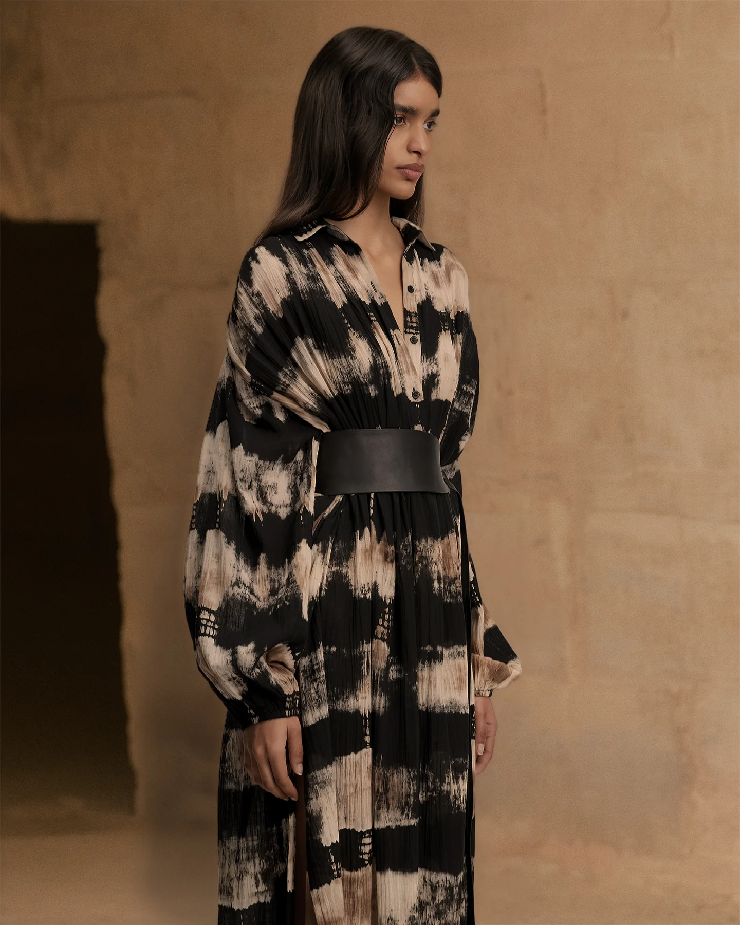 Robe Fazil - Beige – Image 4