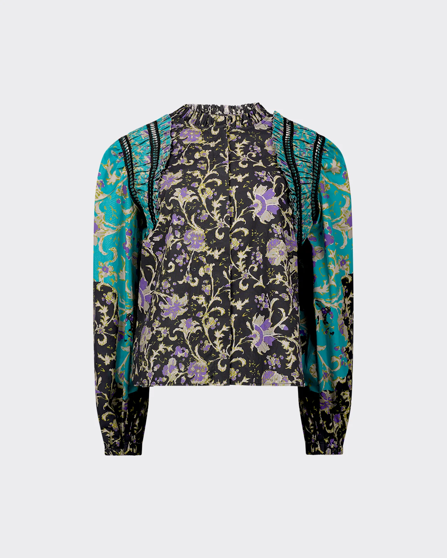 Chemise Pom - Turquoise – Image 6