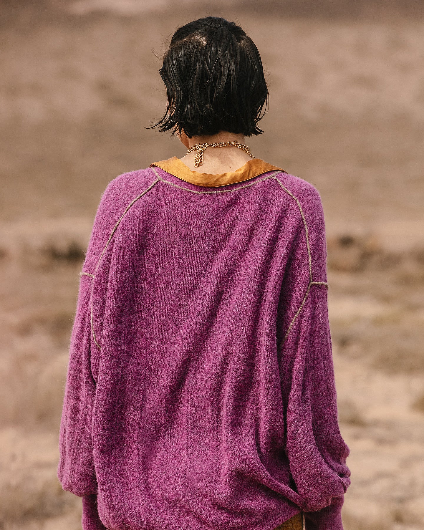Cardigan Taki - Violet – Image 7