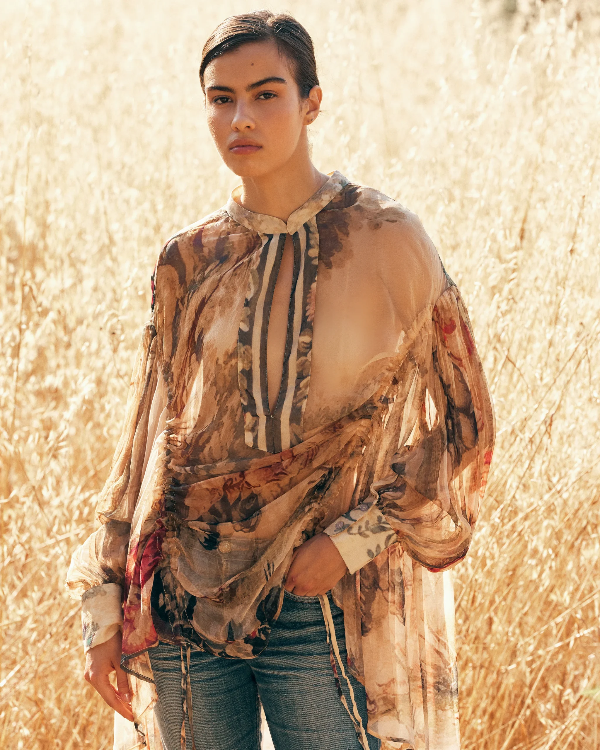 Blouse Arum - Beige – Image 4