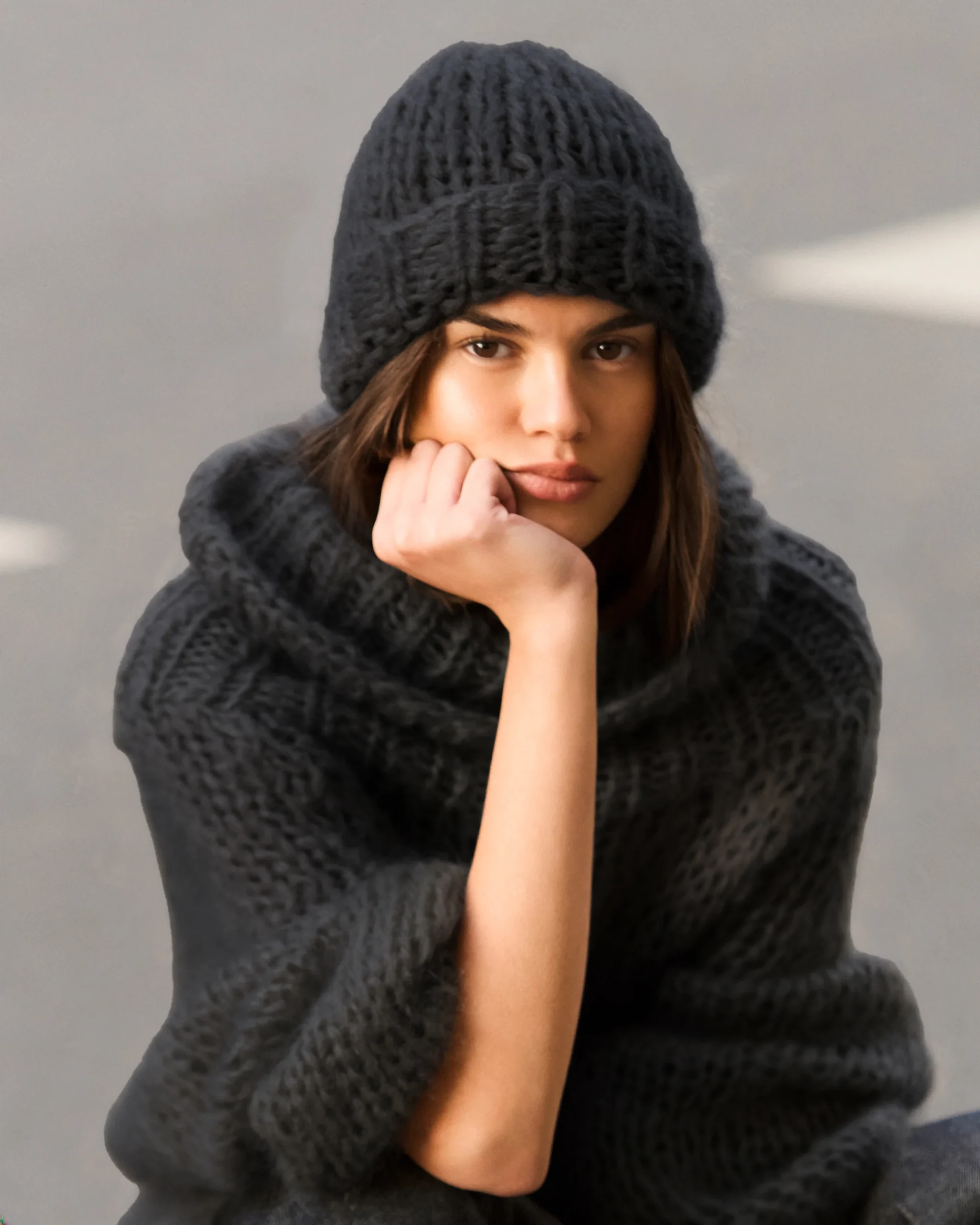 Bonnet Moon - Noir – Image 2