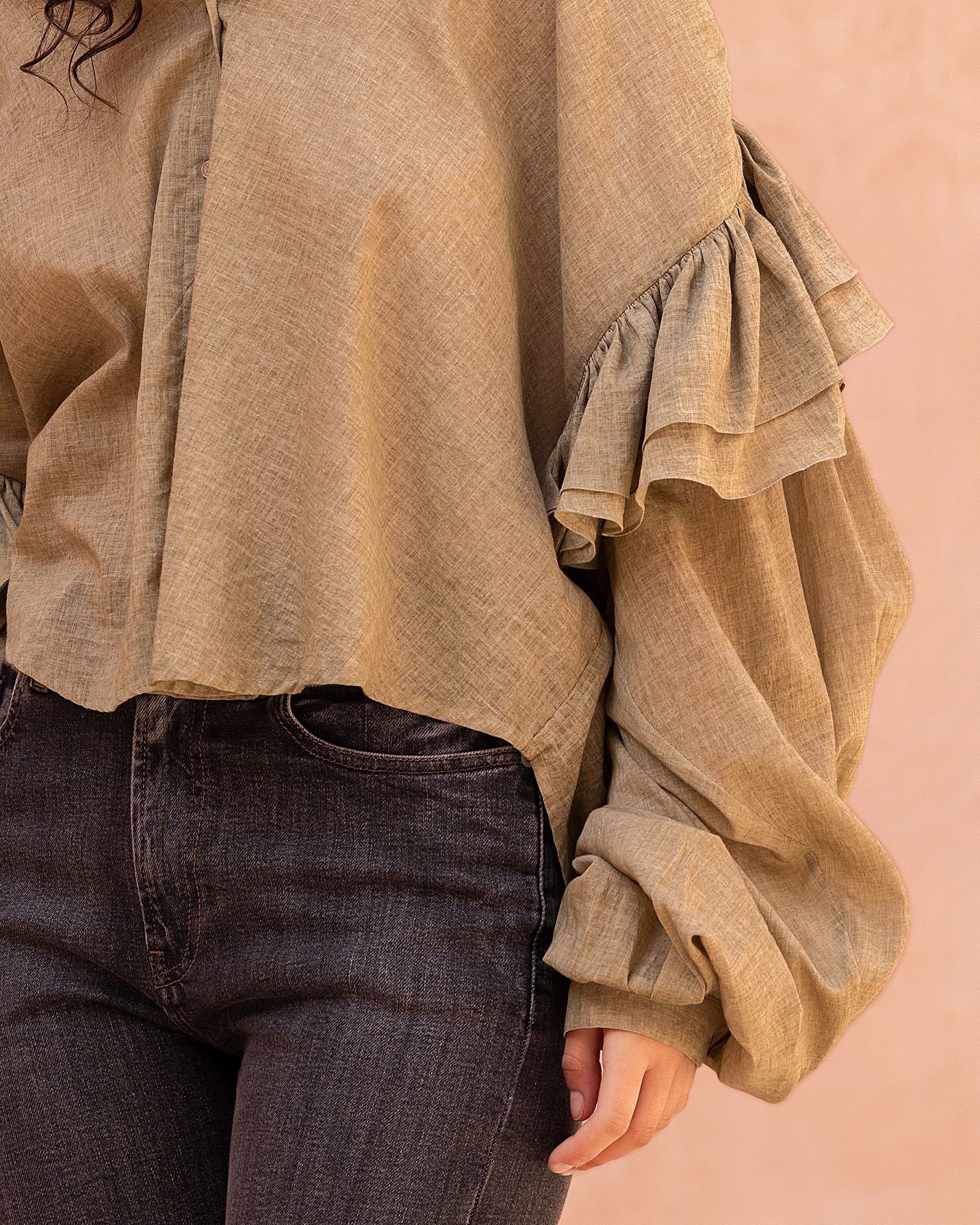 Chemise Odessa - Beige – Image 4