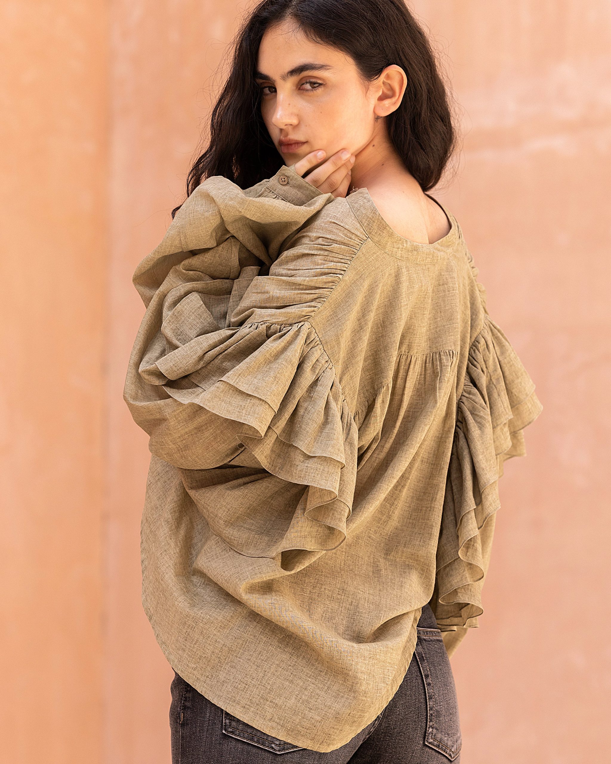 Chemise Odessa - Beige – Image 5