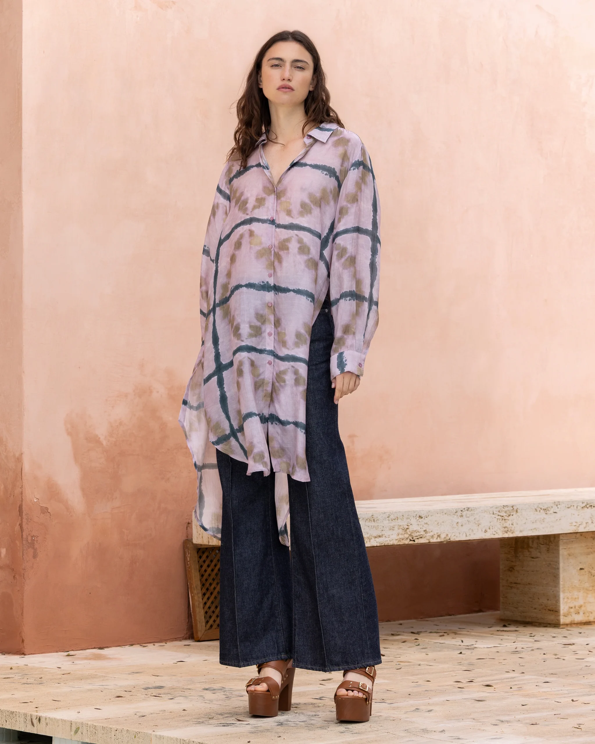 Chemise Olia - Lavande – Image 2