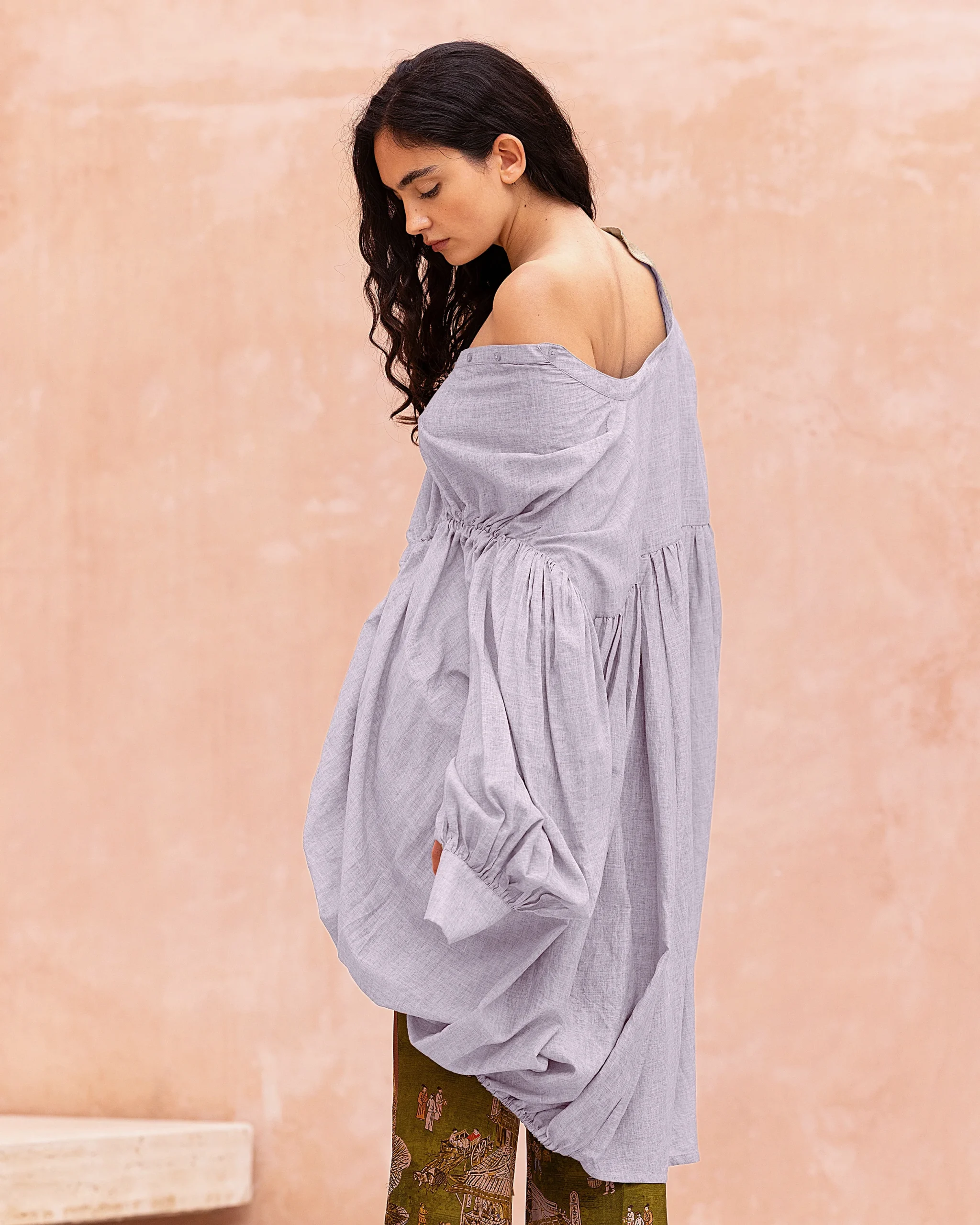 Chemise Ophelia - Lavande – Image 6