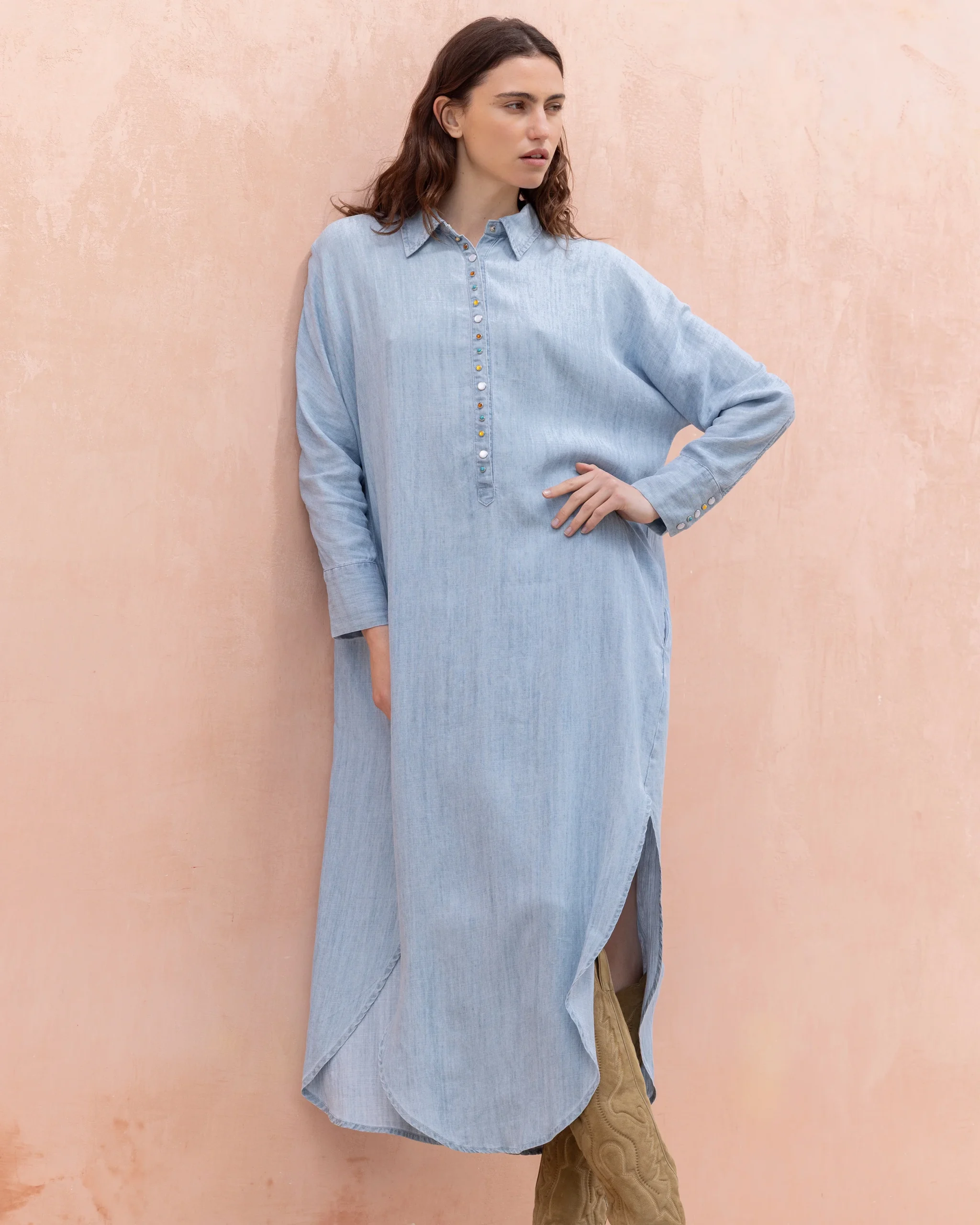 Robe Pina - Bleu – Image 5