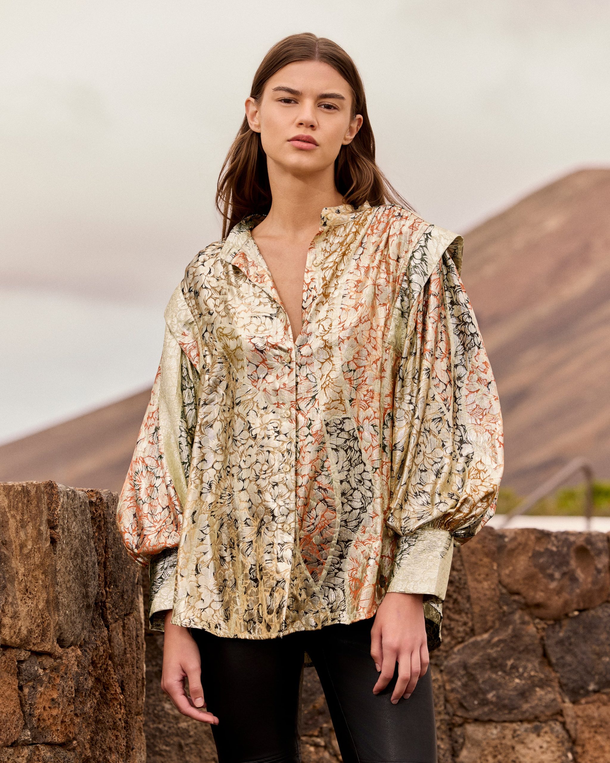 Blouse Jall - Jaune – Image 2
