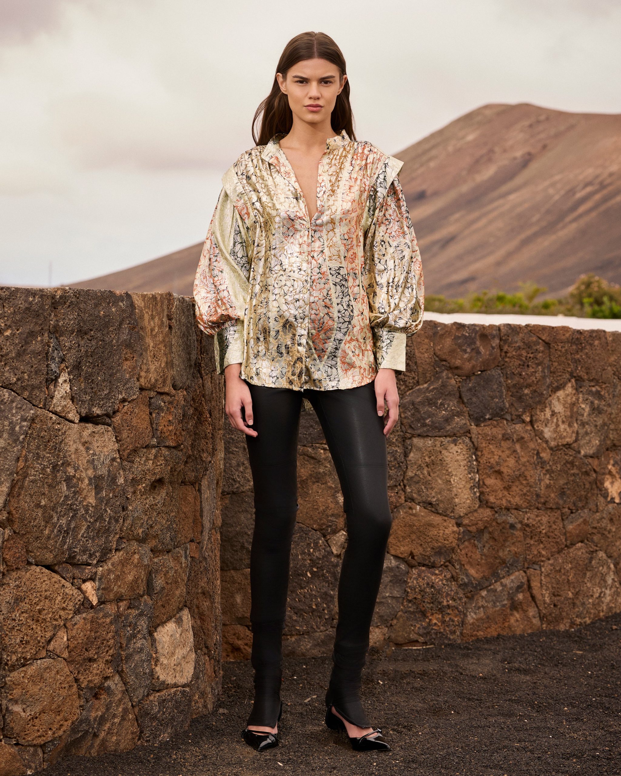 Blouse Jall - Jaune – Image 3