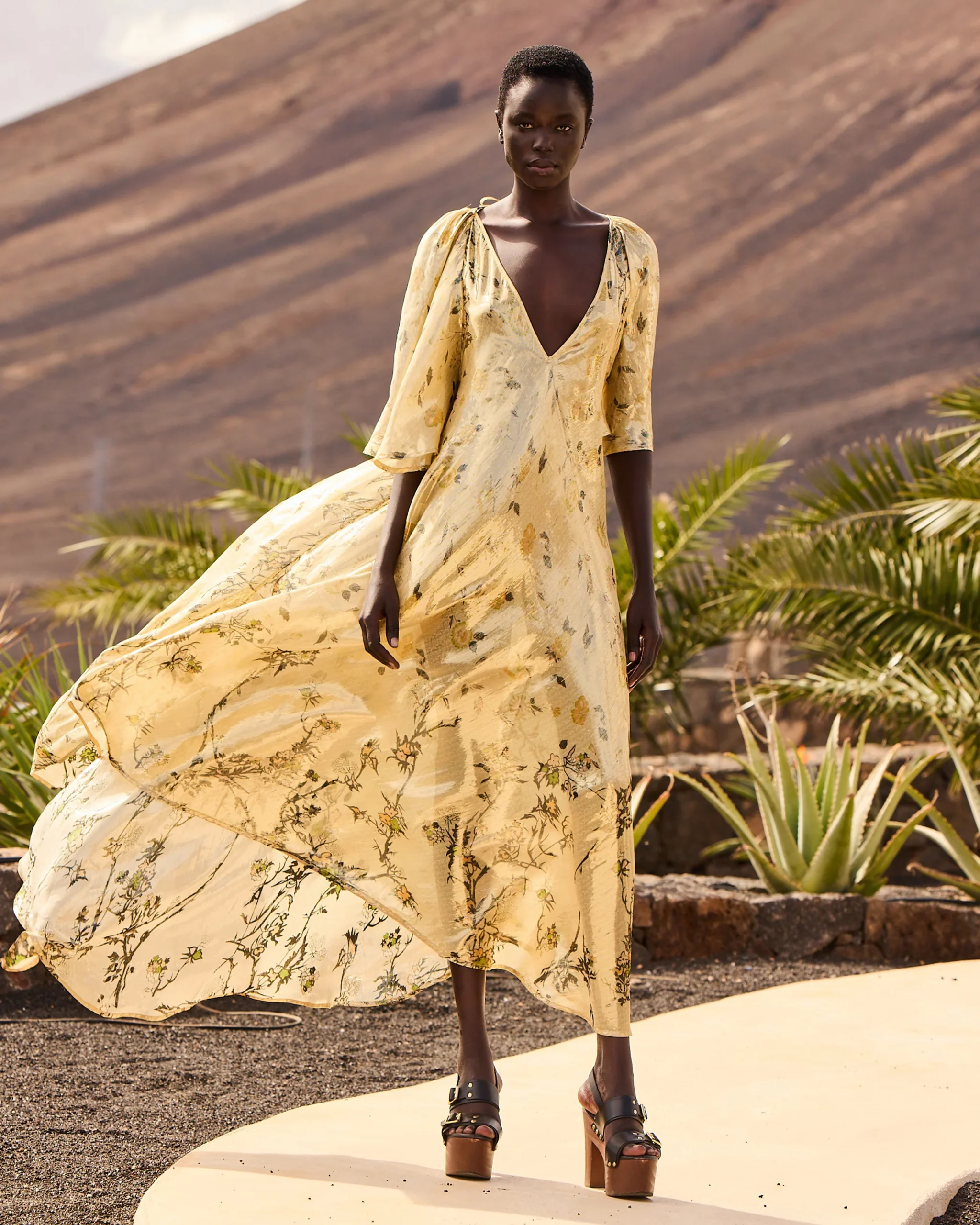 Robe Julia - Jaune – Image 2