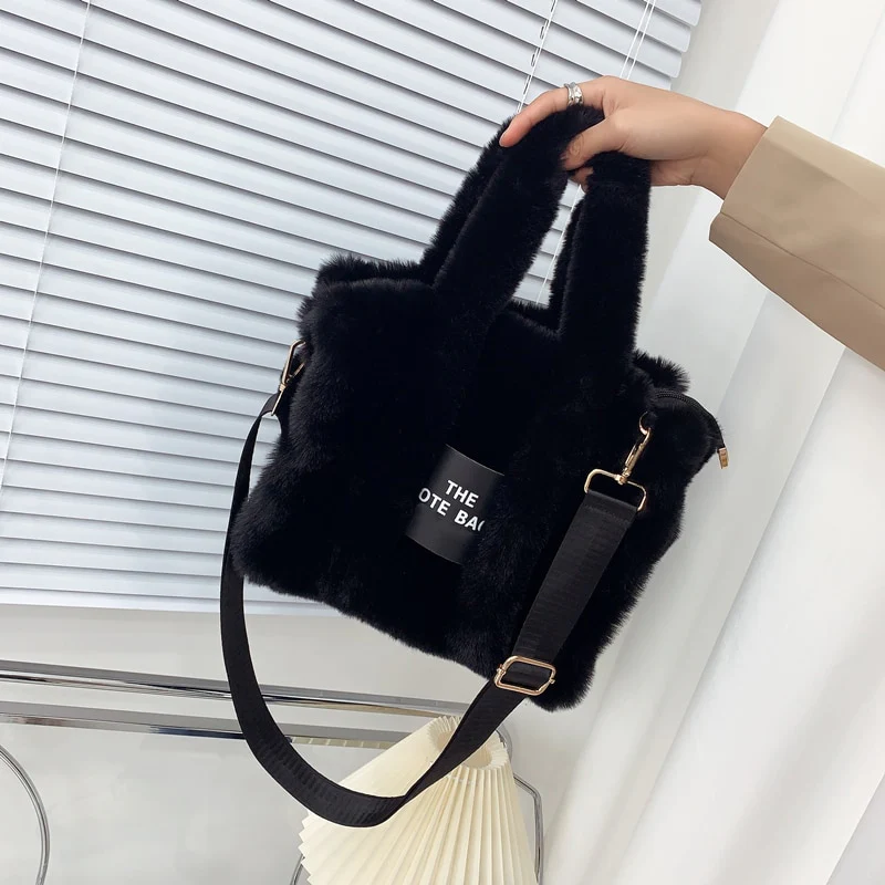Sac Bandoulière Fausse Fourrure - NORAH – Image 8