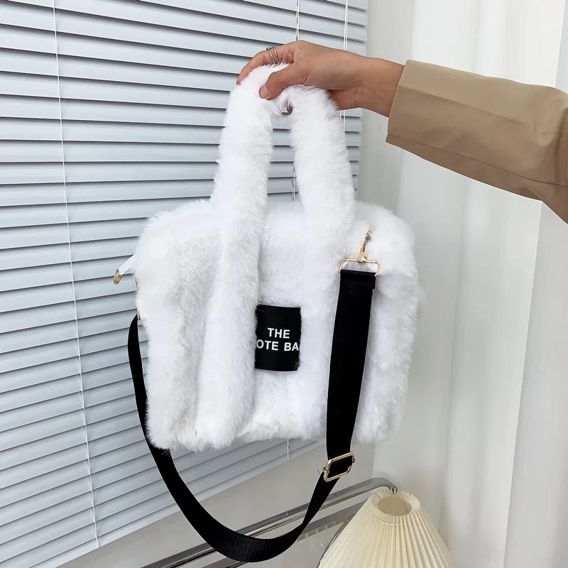 Sac Bandoulière Fausse Fourrure - NORAH – Image 5