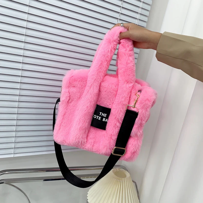 Sac Bandoulière Fausse Fourrure - NORAH – Image 3