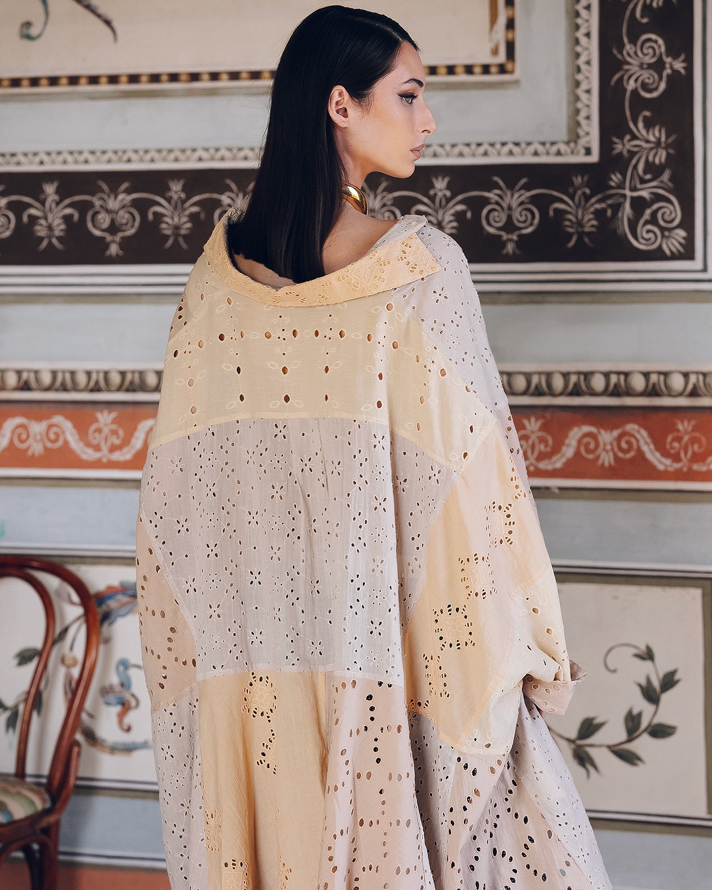Blouse Pishirt - Peche – Image 3