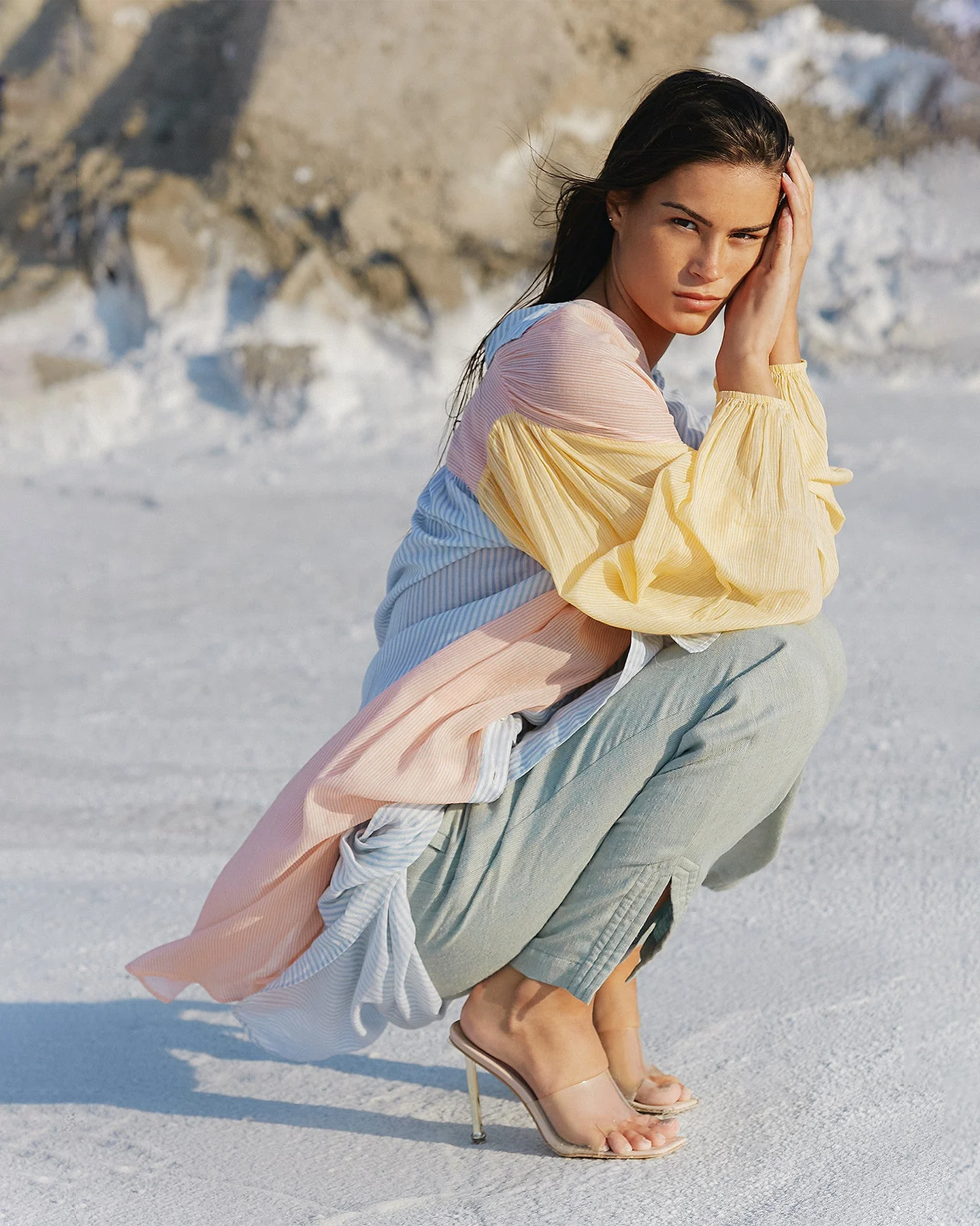 Chemise Maria - Jaune – Image 3