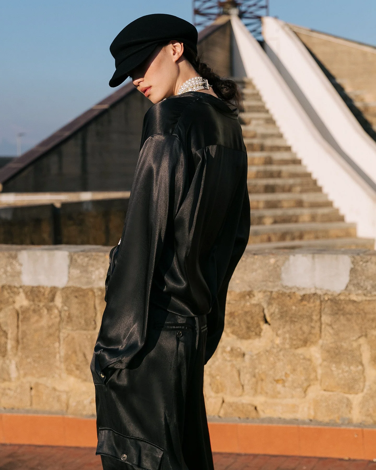 Chemise Siwa - Noir – Image 3