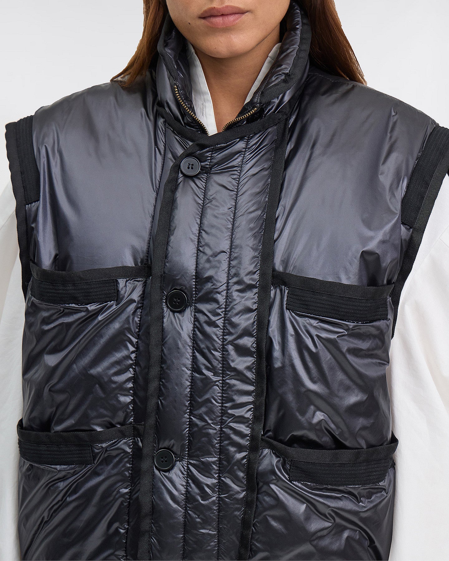 Gilet Violeta - Noir – Image 4