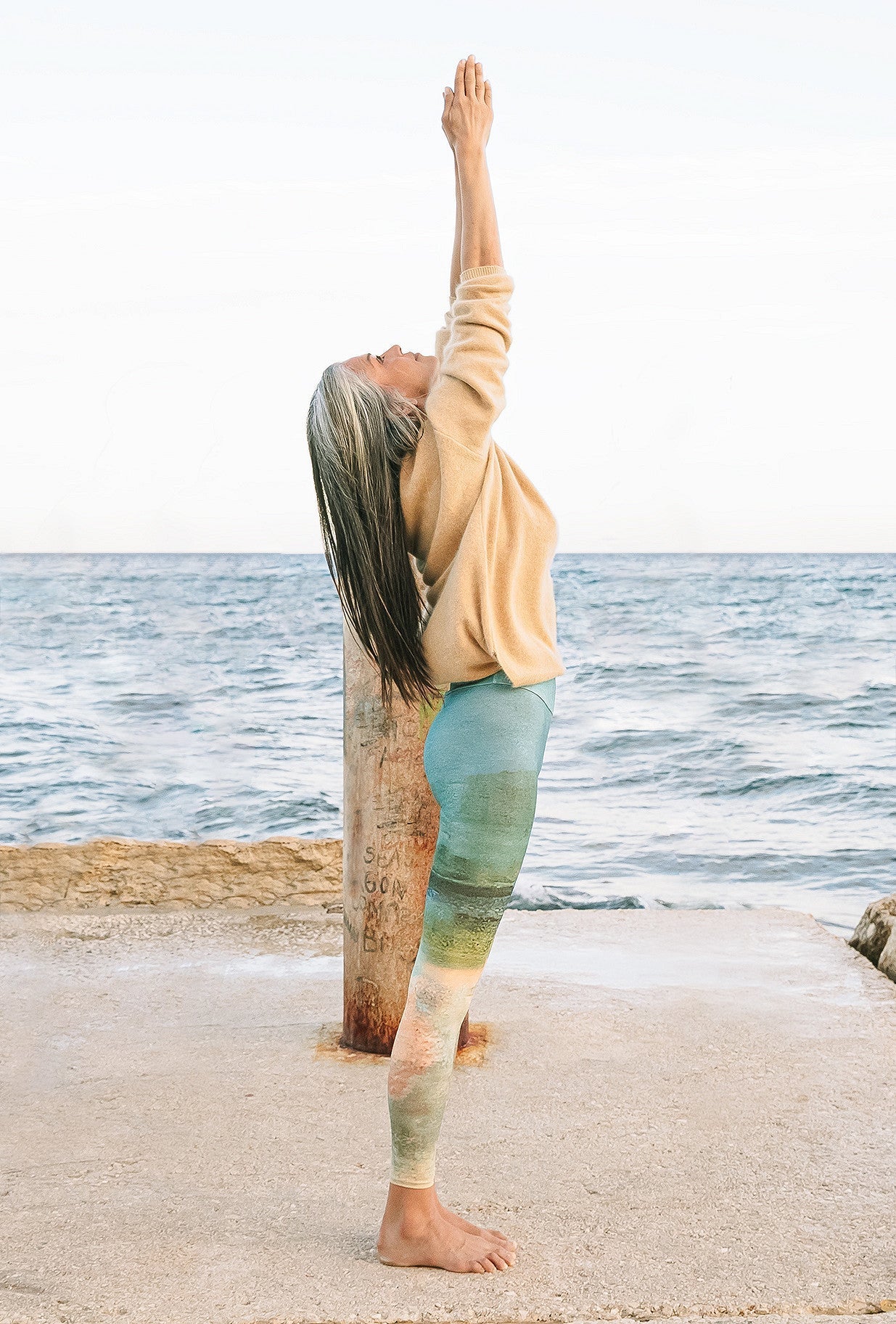 Legging Burny - Bleu – Image 2