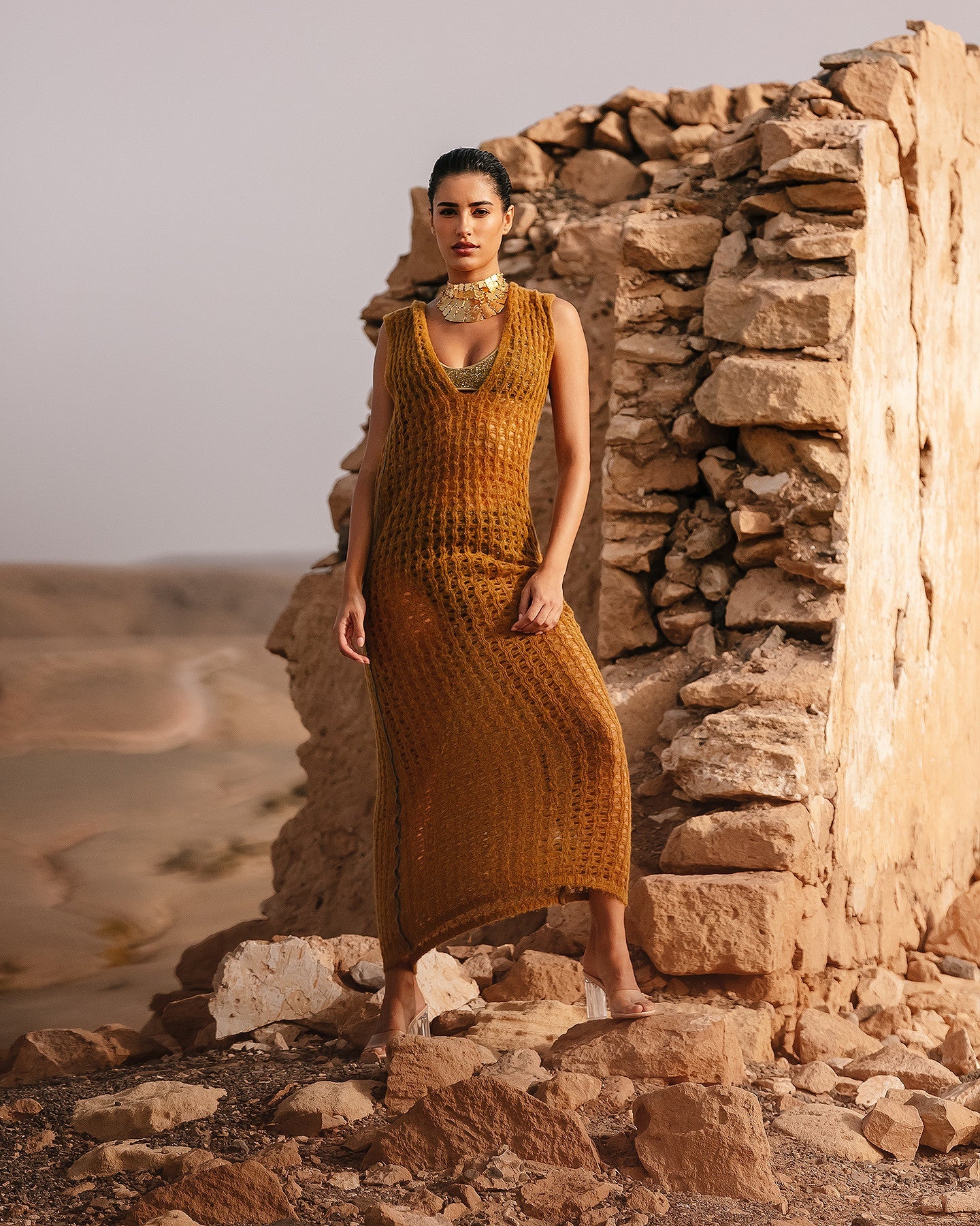 Robe Tao - Jaune – Image 2