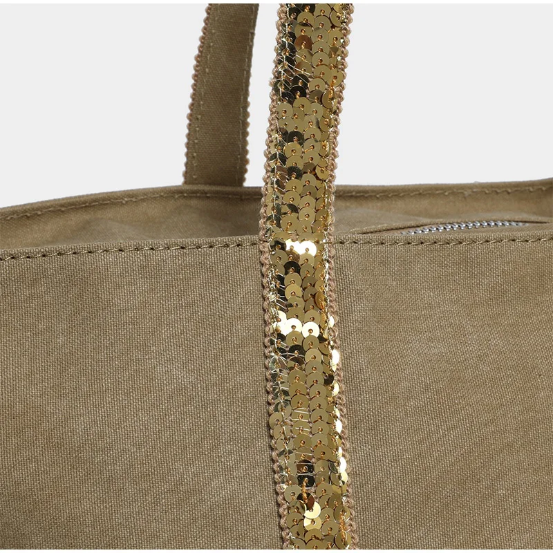 Grand Sac Cabas Avec Fermeture Éclair - Narcisa – Image 9