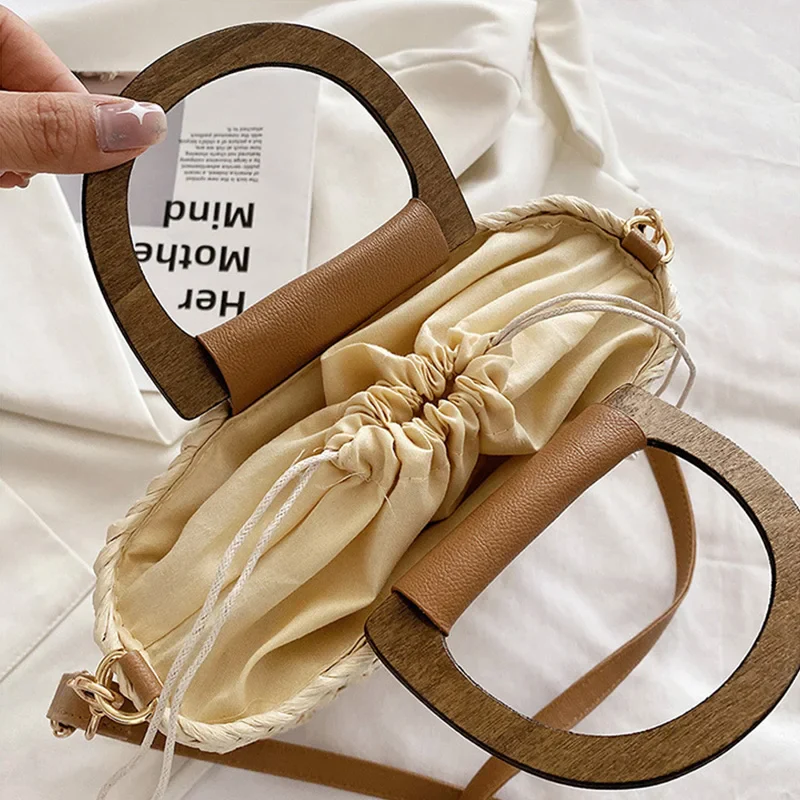 Sac Bandouliere Raphia - Cleo – Image 5