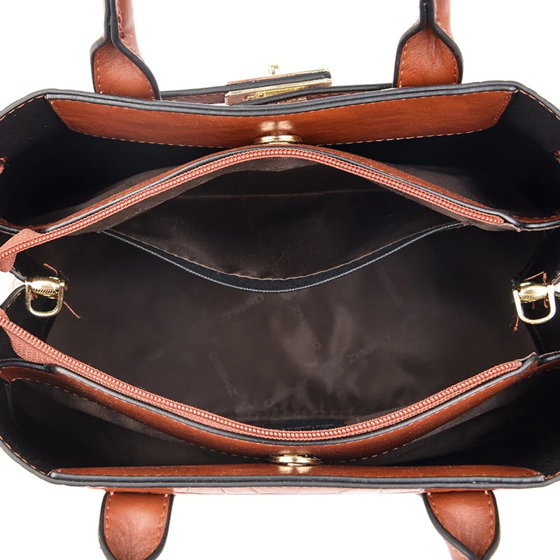 Sac à Main Effet Croco - Lara – Image 9