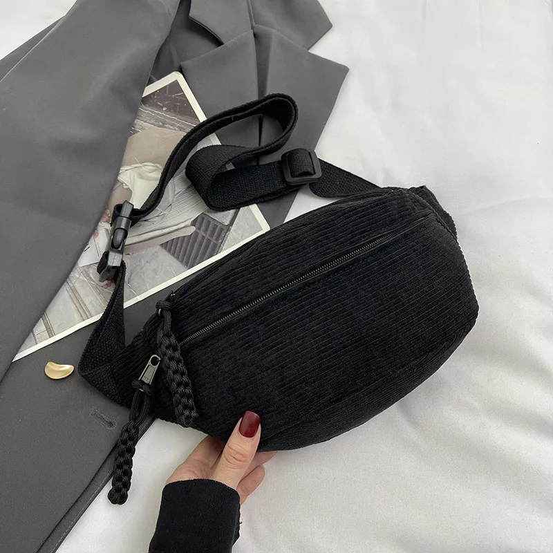 Sac Banane Femme Velours - Albina – Image 5