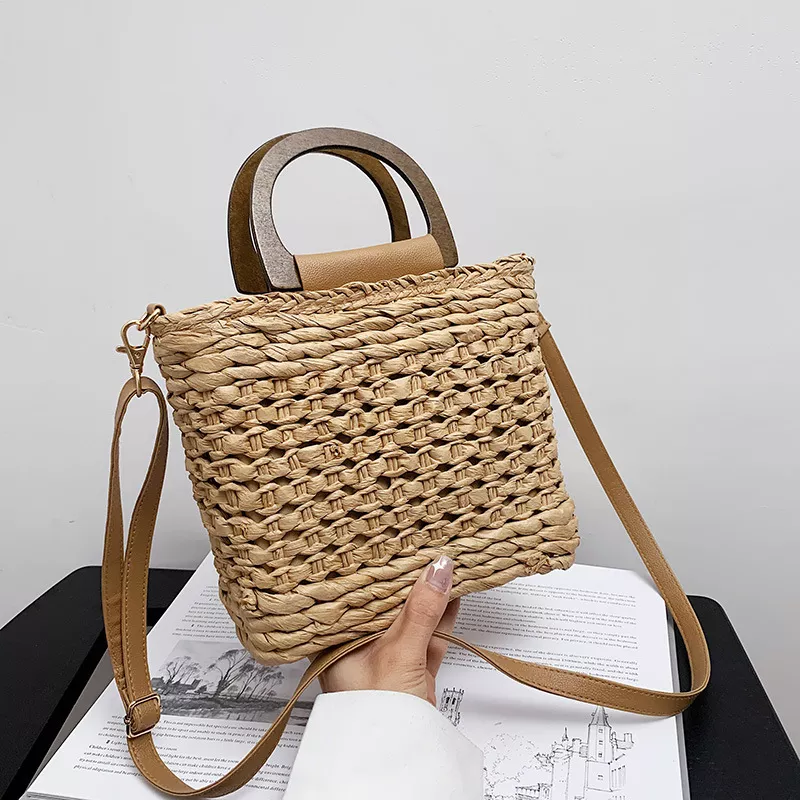 Sac Bandouliere Raphia - Cleo – Image 2