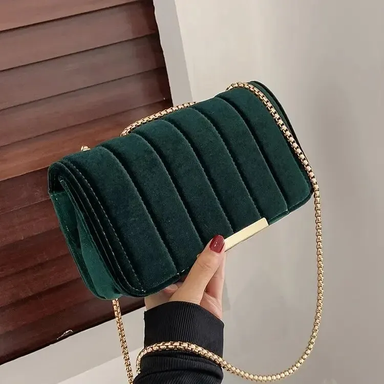 Sac Bandouliere Velours - Isabella – Image 9