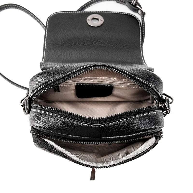 Petit Sac Bandouliere Noir - Diana – Image 5