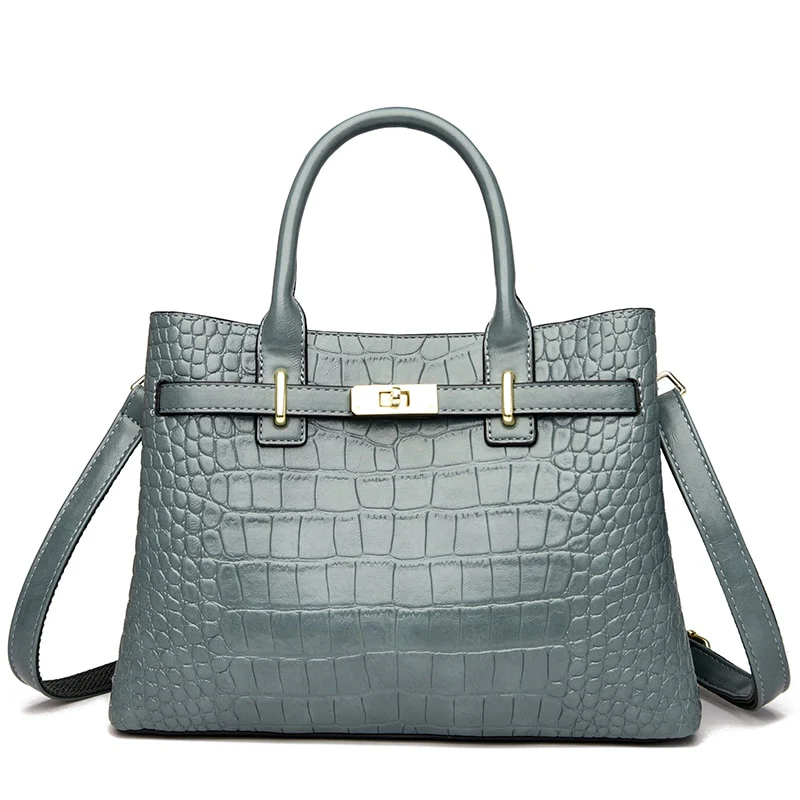Sac à Main Effet Croco - Lara – Image 6