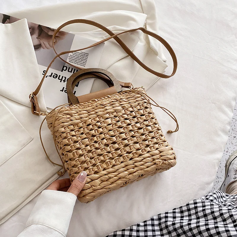 Sac Bandouliere Raphia - Cleo – Image 8