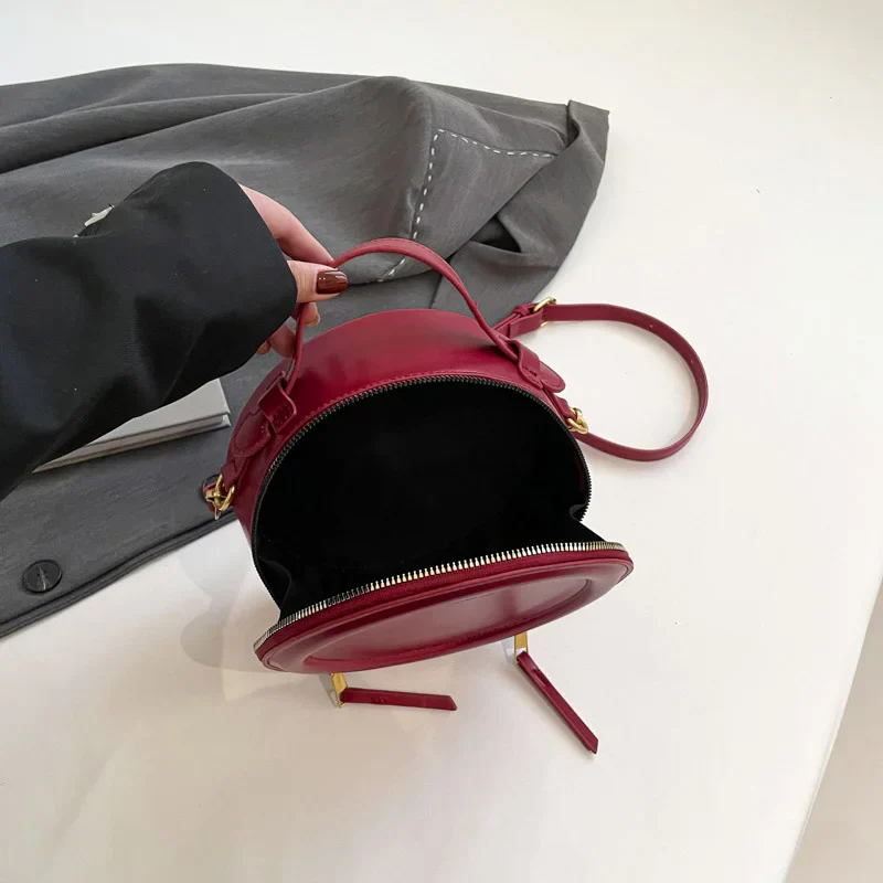 Sac Bandoulière Rond Femme - Gina – Image 8