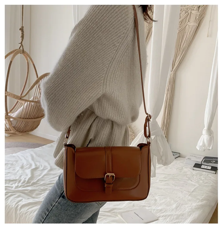 Petit Sac a Main Marron - Lorna – Image 5