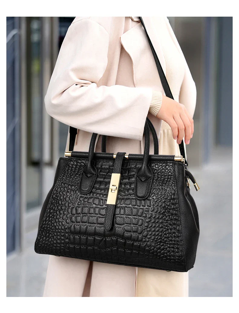 Sac à main Croco - Alia – Image 4