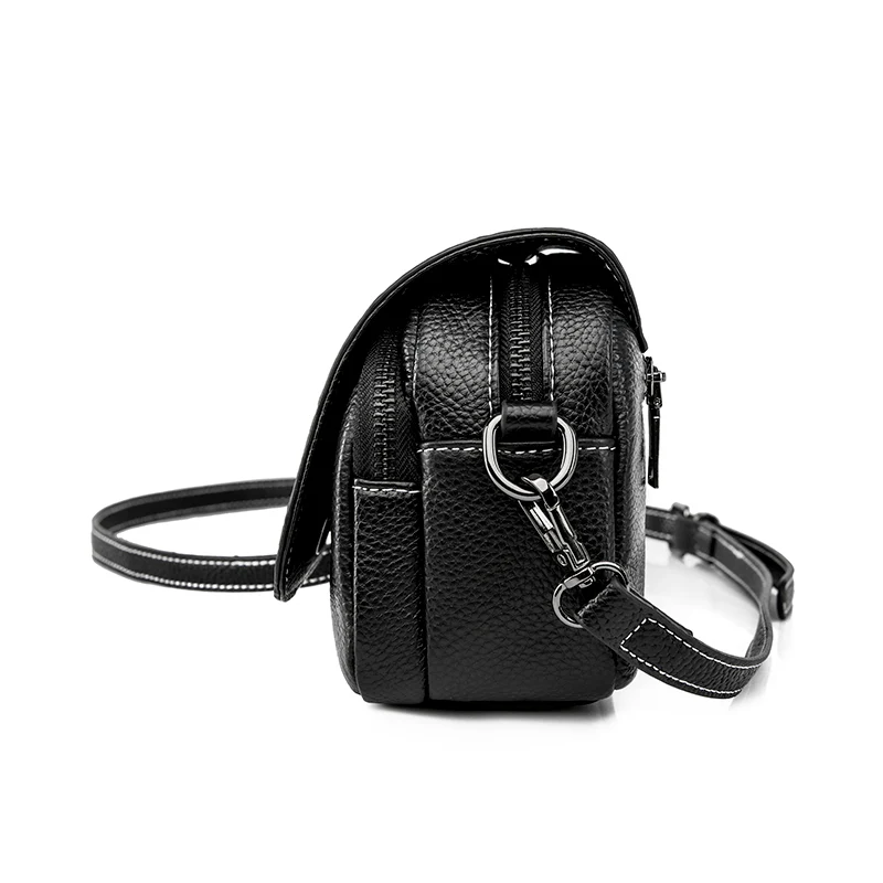Petit Sac Bandouliere Noir - Diana – Image 4