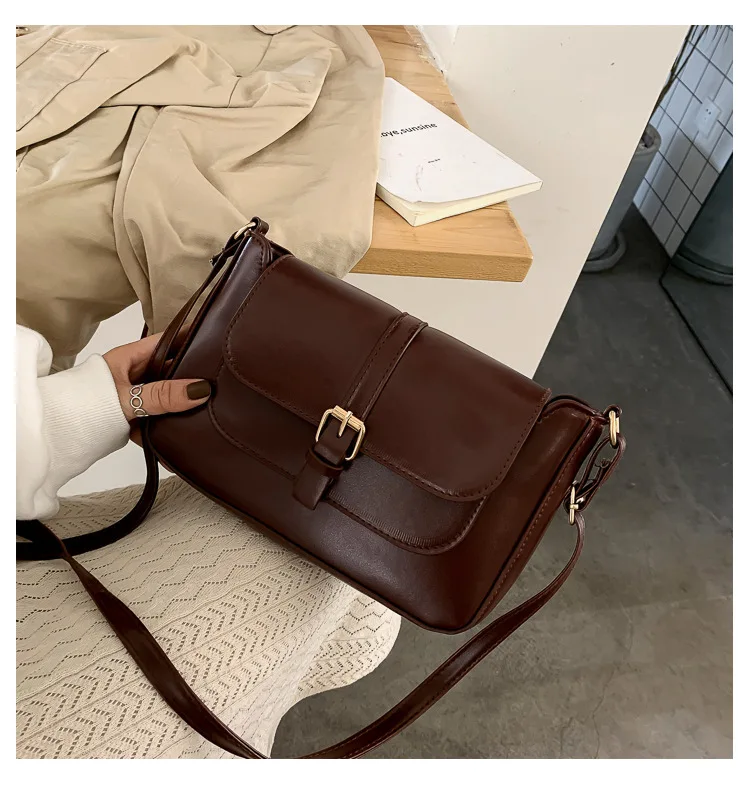Petit Sac a Main Marron - Lorna – Image 7