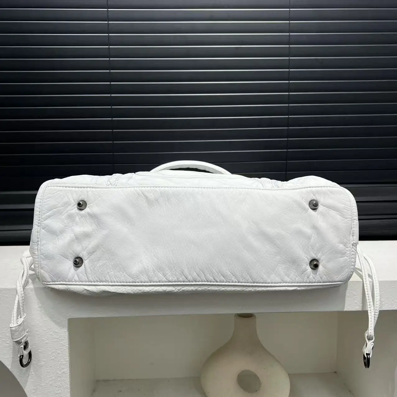 Sac de Cours Blanc - Rachel – Image 6