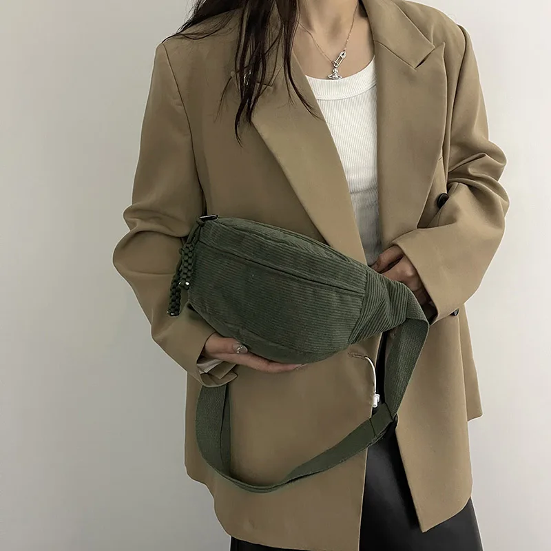 Sac Banane Femme Velours - Albina – Image 2