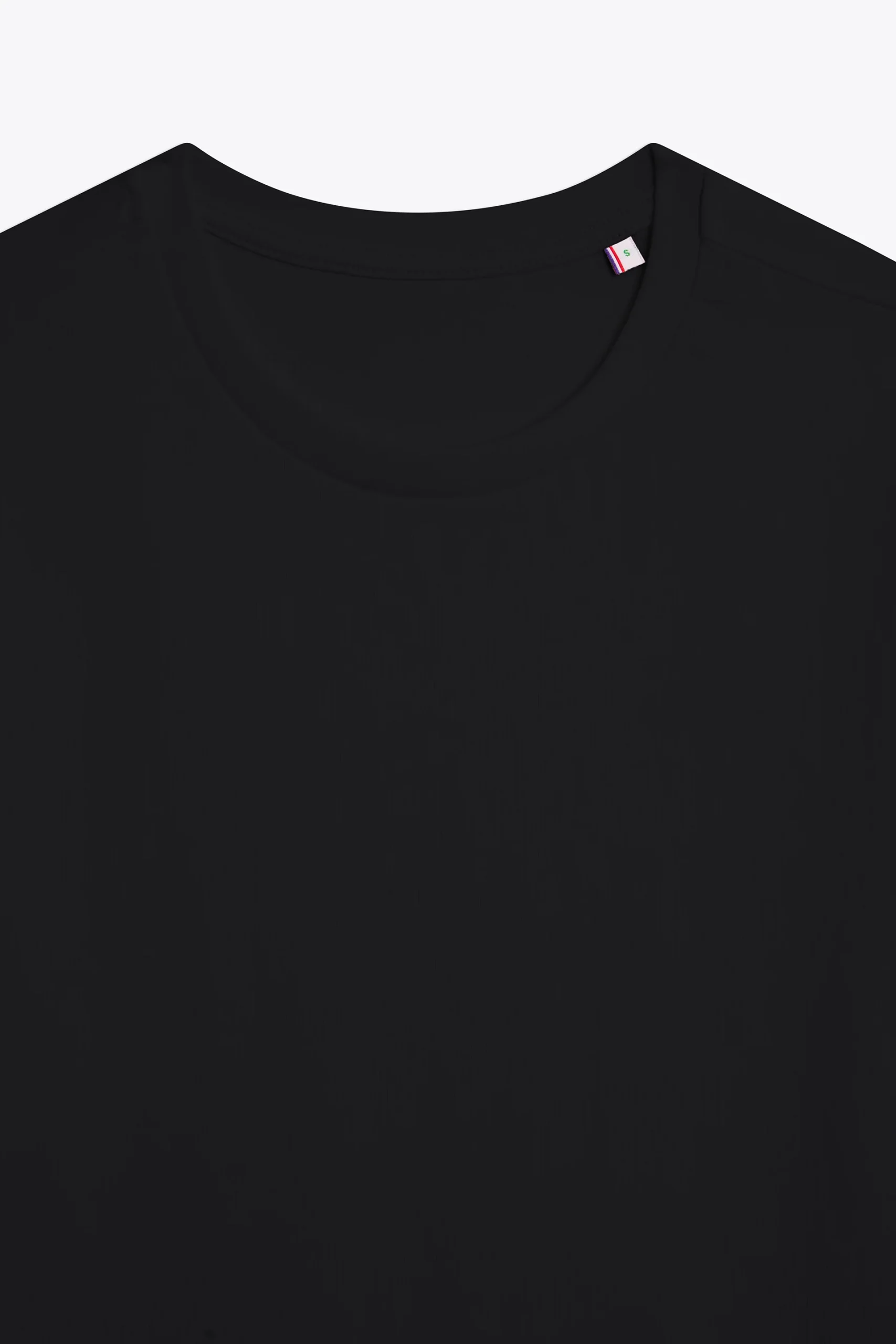 T-Shirt Col Rond Bord Cote Femme – Image 6