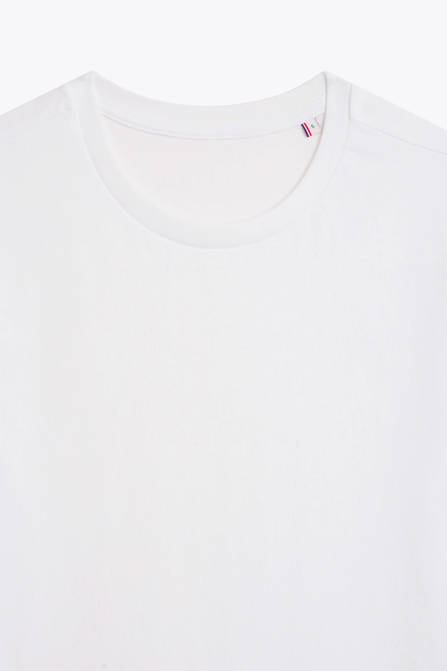 T-Shirt Col Rond Bord Cote Femme – Image 9