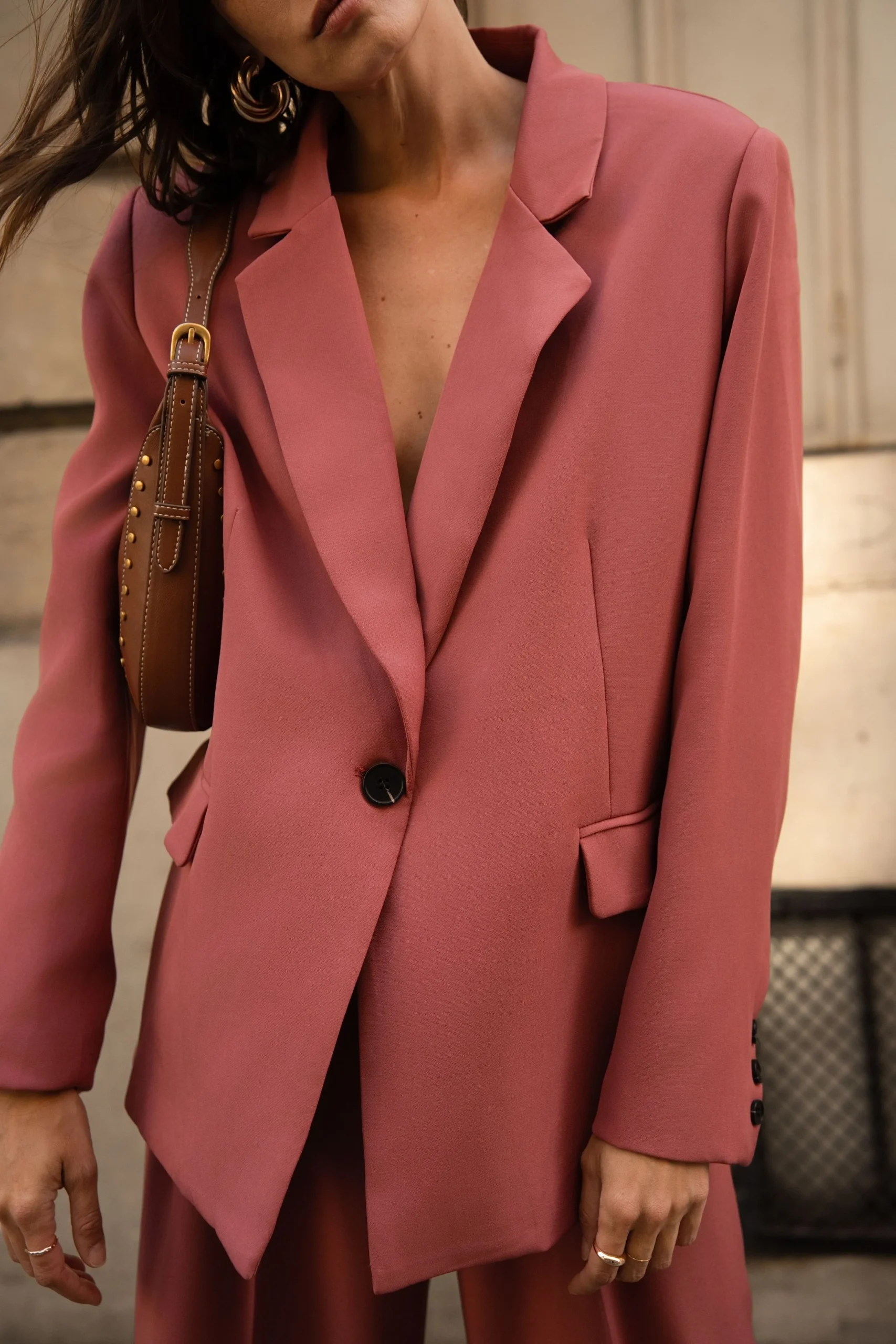 Veste de costume Wendy - Terracota – Image 3