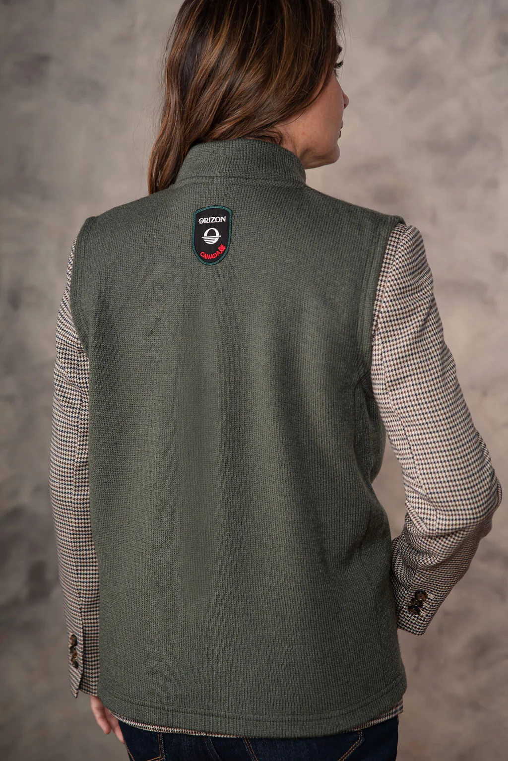 Gilet en pure laine vierge unisexe <b>El Nino</b> – Image 7