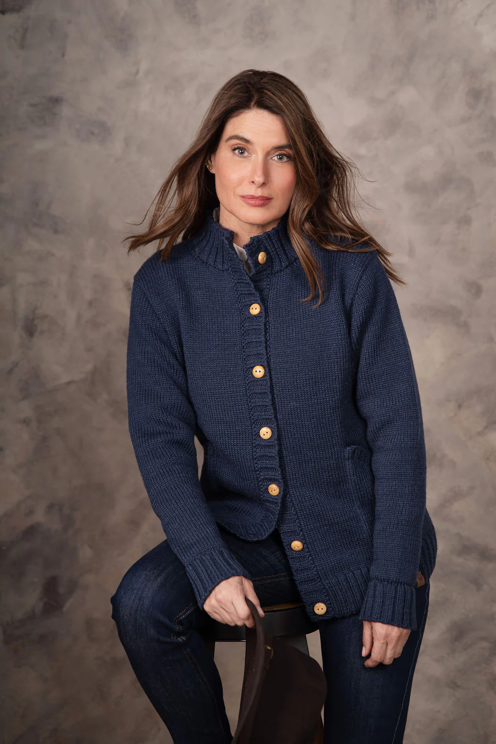 Cardigan laine vierge <b>Victoria</b> – Image 2