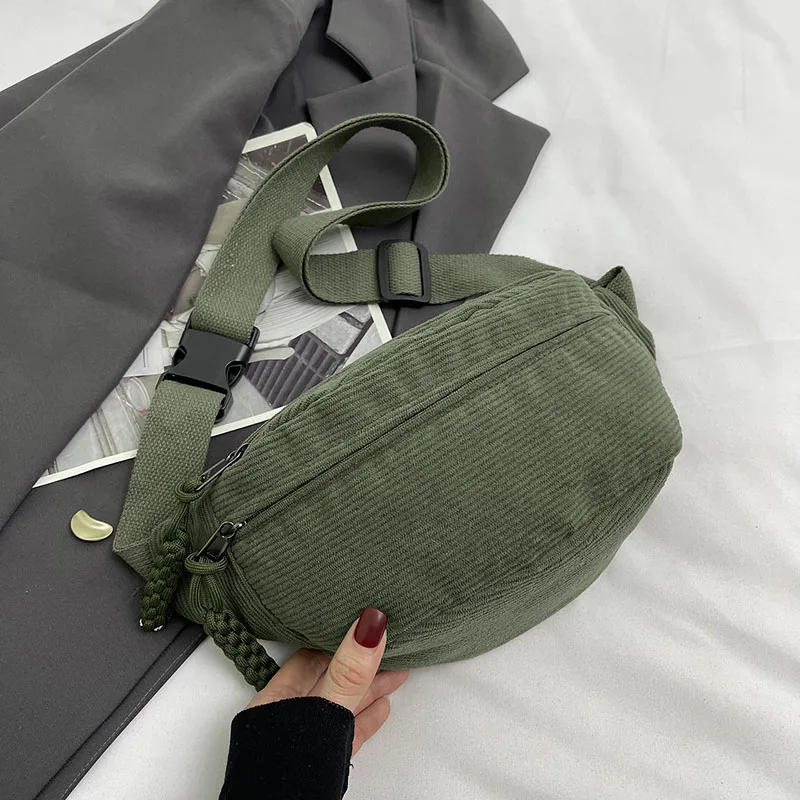 Sac Banane Femme Velours - Albina – Image 3
