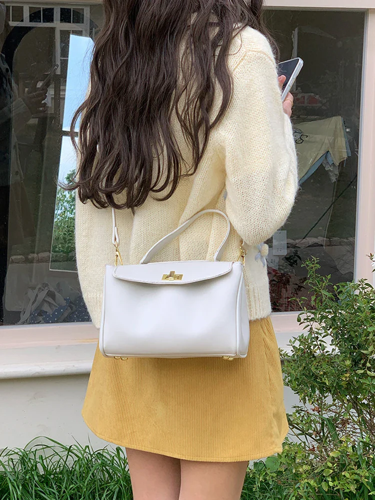 Sac Bandouliere Simili Cuir Femme - Elisa – Image 4