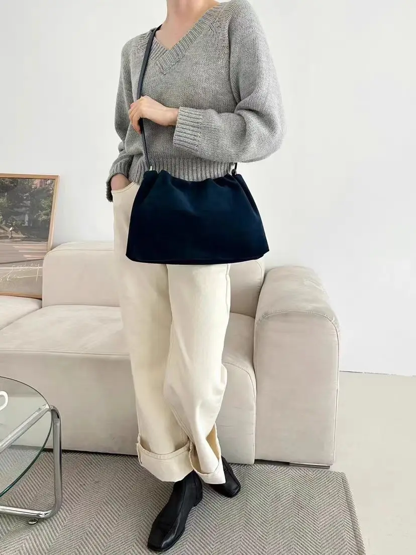 Sac Bandoulière Daim - Carla – Image 7