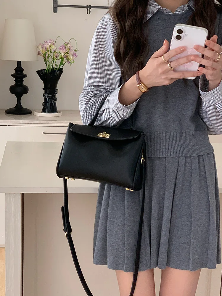 Sac Bandouliere Simili Cuir Femme - Elisa – Image 6
